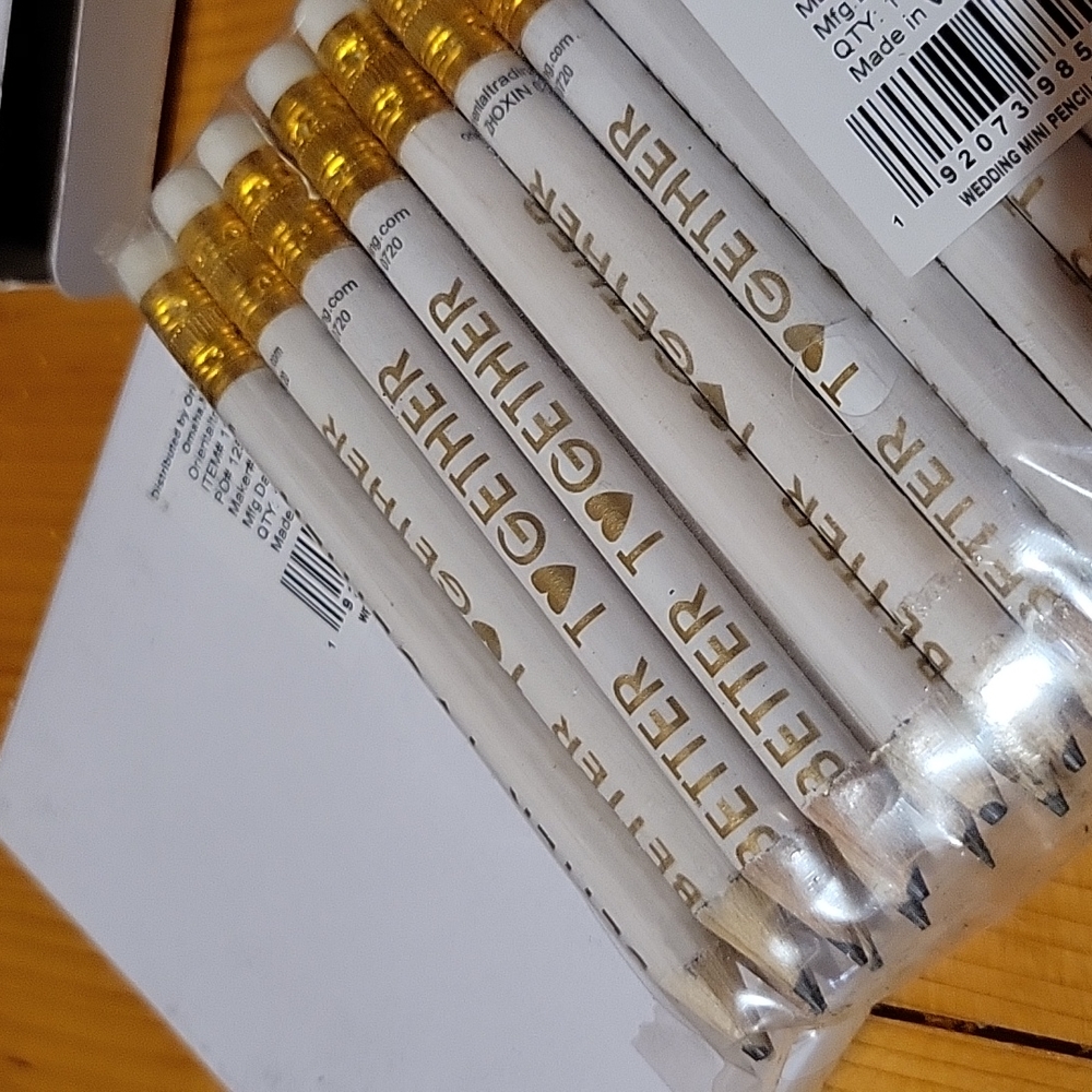 Better Together mini pencils